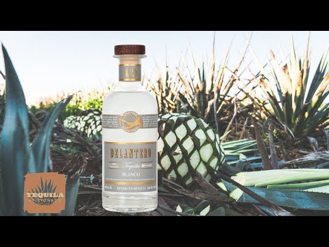 Tequila Aficionado Sipping Off The Cuff ® review of Delantero Blanco Tequila